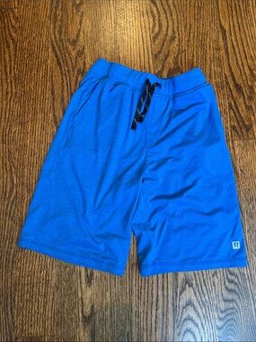 Blue Athletic Boy’s Shorts with Drawstring